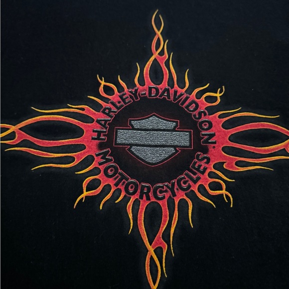 Vintage 2004 Harley Davidson Big Sky Montana Eagle Graphic T Shirt - Picture 3 of 12